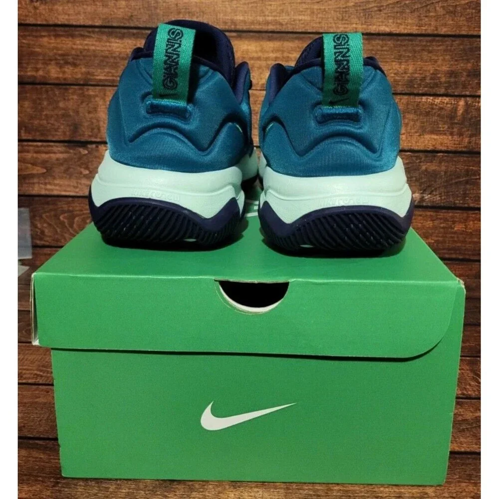 Nike Giannis Immortality 3 Geode Teal Purple Shoes DZ7533-301 Men's Size 11 New - Picture 4 of 6